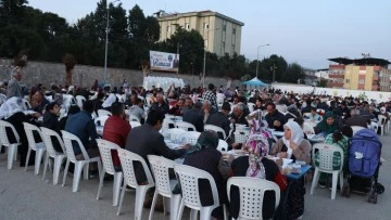 Nazilli'de 5 bin kişilik iftar yemeği