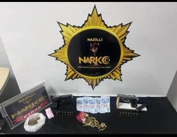 Nazilli'de 7 adrese uyuşturucu operasyonu: 2 g&ouml;zaltı