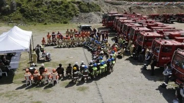 Nazilli&rsquo;de ateş savaş&ccedil;ıları yangınlara hazır