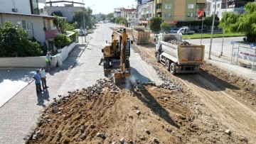 Nazilli'de B&uuml;y&uuml;kşehir'in yol &ccedil;alışması vatandaşları memnun ediyor