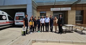 Nazilli'de il&ccedil;e protokol&uuml; bayramlaştı