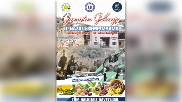 Nazilli&rsquo;de &uuml;&ccedil; g&uuml;n s&uuml;recek sempozyum
