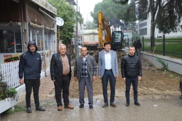 Nazilli'de yol &ccedil;alışmaları aralıksız s&uuml;r&uuml;yor