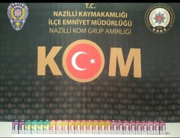 Nazilli polisi g&uuml;mr&uuml;k ka&ccedil;ak&ccedil;ılığına ge&ccedil;it vermedi