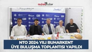 NAZİLLİ TİCARET ODASI 2024 YILI BUHARKENT &Uuml;YE BULUŞMA TOPLANTISI YAPILDI