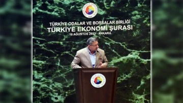 Nazilli Ticaret Odası, T&uuml;rkiye Ekonomi Şurası&rsquo;na katıldı