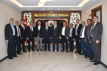 Nevşehir Ticaret Borsası, Aydın Ticaret Borsası'nı ağırladı