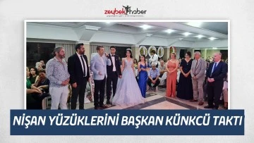 NİŞAN Y&Uuml;Z&Uuml;KLERİNİ BAŞKAN K&Uuml;NKC&Uuml; TAKTI&nbsp;