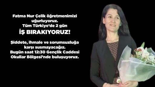 &Ouml;ğretmene Y&ouml;nelik Saldırıya Tepki: Eğitimciler İş Bırakıyor