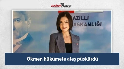 &Ouml;kmen h&uuml;k&uuml;mete ateş p&uuml;sk&uuml;rd&uuml;