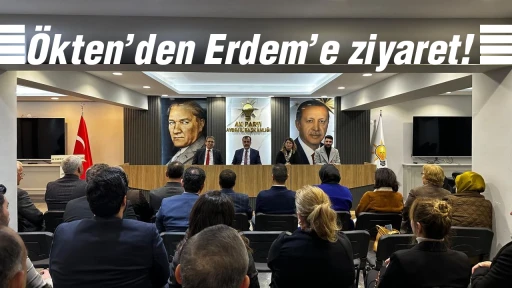 &Ouml;kten&rsquo;den Erdem&rsquo;e ziyaret! &ldquo;G&uuml;&ccedil;l&uuml; bir Aydın i&ccedil;in &uuml;retmeye devam edeceğiz&rdquo;