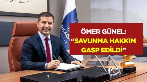 Ömer Günel: “Savunma Hakkım Gasp Edildi”