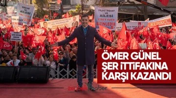 &Ouml;mer G&uuml;nel şer ittifakına karşı kazandı