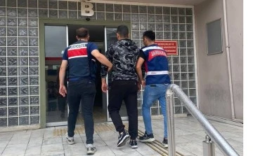 On altı yıl hapis cezası ile aranıyordu, Germencik&rsquo;te yakalandı