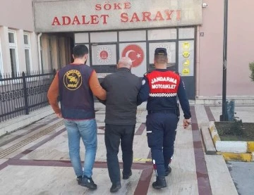 On iki ayrı su&ccedil;tan aranan ş&uuml;pheli S&ouml;ke&rsquo;de yakalandı