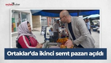 Ortaklar&rsquo;da ikinci semt pazarı a&ccedil;ıldı