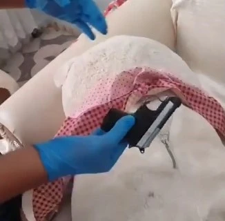 Oyuncak ayının i&ccedil;inden tabanca &ccedil;ıktı
