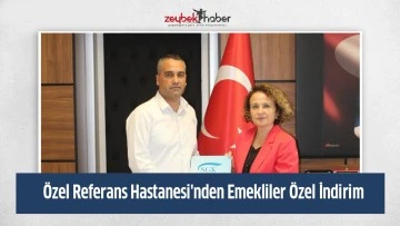 &Ouml;zel Referans Hastanesi'nden Emekliler &Ouml;zel İndirim