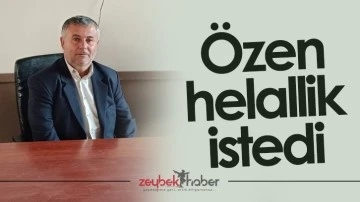 &Ouml;zen helallik istedi