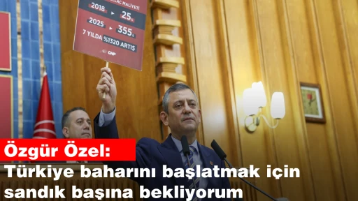 &Ouml;zg&uuml;r &Ouml;zel: T&uuml;rkiye baharını başlatmak i&ccedil;in sandık başına bekliyorum