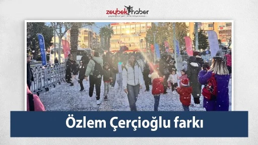 &Ouml;zlem &Ccedil;er&ccedil;ioğlu farkı