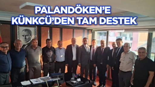 Paland&ouml;ken&rsquo;e K&uuml;nkc&uuml;&rsquo;den tam destek
