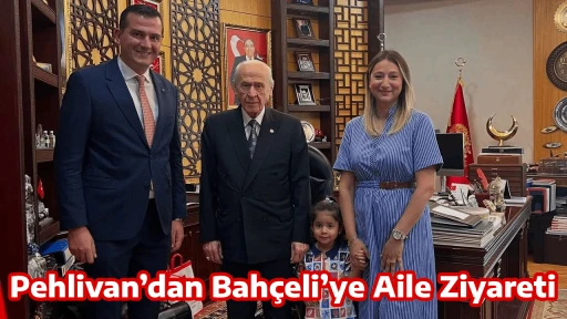 Pehlivan&rsquo;dan Bah&ccedil;eli&rsquo;ye Aile Ziyareti