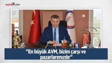 "En b&uuml;y&uuml;k AVM, bizim &ccedil;arşı ve pazarlarımızdır"