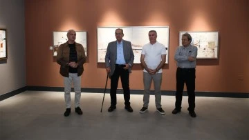 "G&ouml;r&uuml;nmez Kentler" resim sergisi Ada Modern Sanat Galerisi&rsquo;nde
