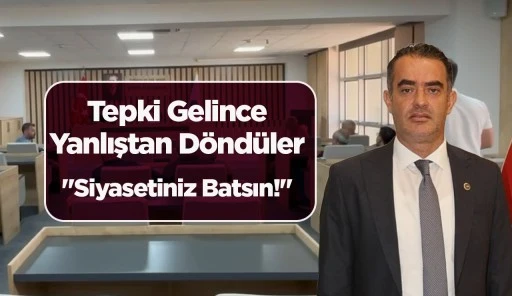 "Siyasetiniz Batsın!" Tepki Gelince Yanlıştan Döndüler