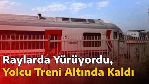 Raylarda Yürüyordu, Yolcu Treni Altında Kaldı