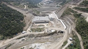 Sarı&ccedil;ay Barajı y&uuml;kseliyor