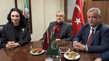 Savaş, ilk ziyaretini ziraat odasına yaptı