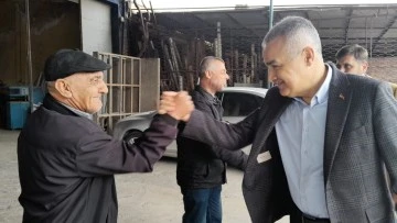 Savaş&rsquo;tan hemşehrilerine ziyaret