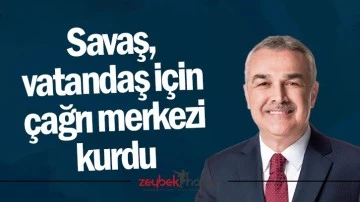 Savaş, vatandaş i&ccedil;in &ccedil;ağrı merkezi kurdu