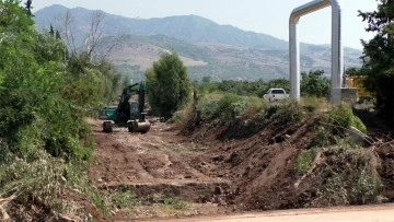 Savcıllı Deresi&rsquo;nde taşkın riski azalacak