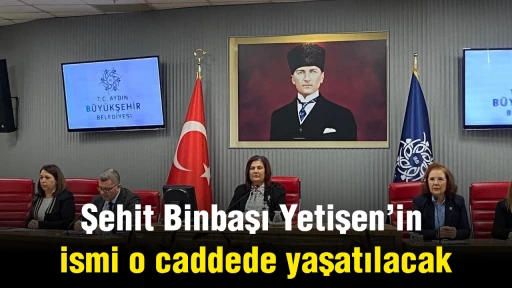 Şehit Binbaşı Yetişen&rsquo;in ismi o caddede yaşatılacak