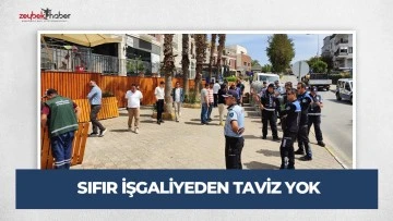 SIFIR İŞGALİYEDEN TAVİZ YOK
