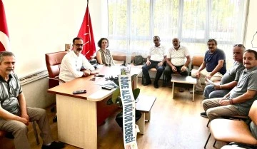 S&ouml;ke Alevi K&uuml;lt&uuml;r Derneği Başkanı Kaya&rsquo;dan CHP S&ouml;ke İl&ccedil;e Y&ouml;netimi'ne hayırlı olsun ziyareti