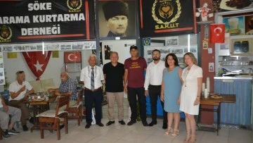 S&ouml;ke Arama Kurtarma Derneği&rsquo;nin dernek ofisi a&ccedil;ıldı