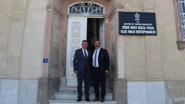 S&ouml;ke Belediyesi K&uuml;t&uuml;phane Haftası'nı unutmadı