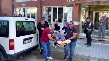 S&ouml;ke'de beşinci kattan d&uuml;şen iş&ccedil;i ağır şekilde yaralandı