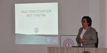 S&ouml;ke&rsquo;de eğitimcilere afet farkındalığı semineri verildi