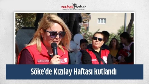S&ouml;ke&rsquo;de Kızılay Haftası kutlandı