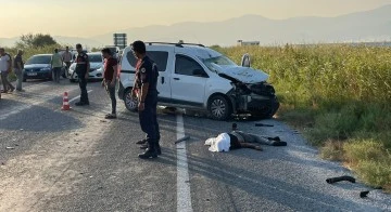 S&ouml;ke&rsquo;de trafik kazası: 1 &ouml;l&uuml;