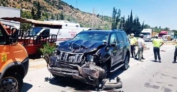 S&ouml;ke'de trafik kazası: 1 yaralı