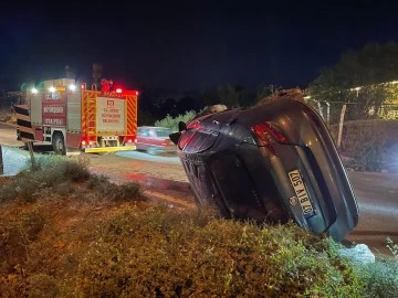 S&ouml;ke'de trafik kazası:2 yaralı