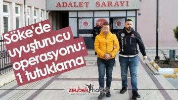 S&ouml;ke'de uyuşturucu operasyonu: 1 tutuklama