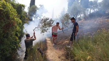 S&ouml;ke&rsquo;deki yangın kısmen kontrol altına alındı
