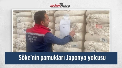 S&ouml;ke&rsquo;nin pamukları Japonya yolcusu